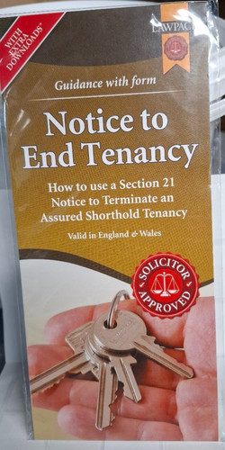 Lawpack notice end tenancy - to,
