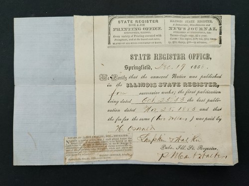 1853 antique legal - antique, notice