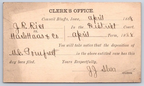 Antique district court - district,